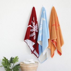 Custom Woven Jacquard Beach Towel