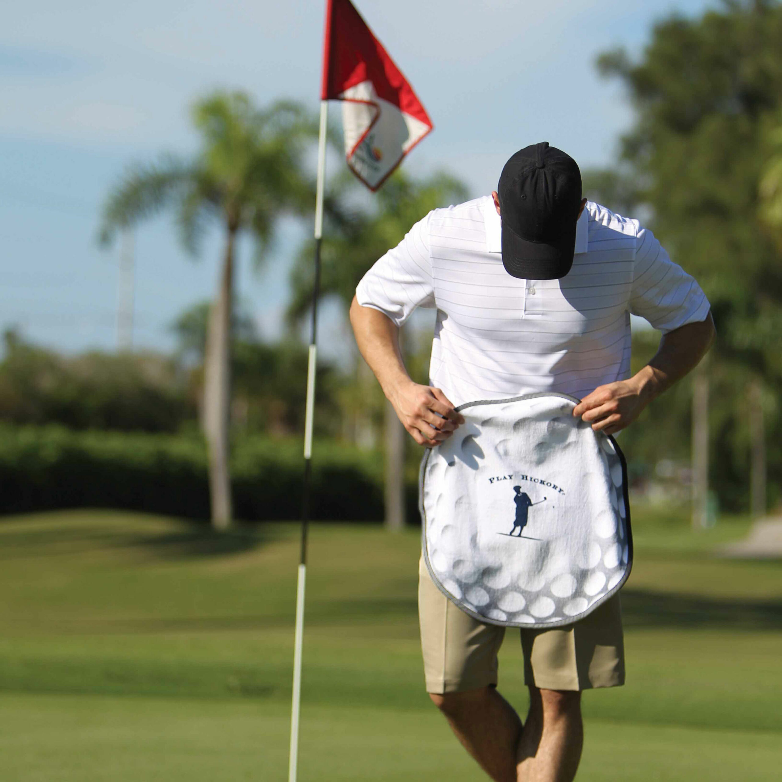 Golf Ball Style Towel