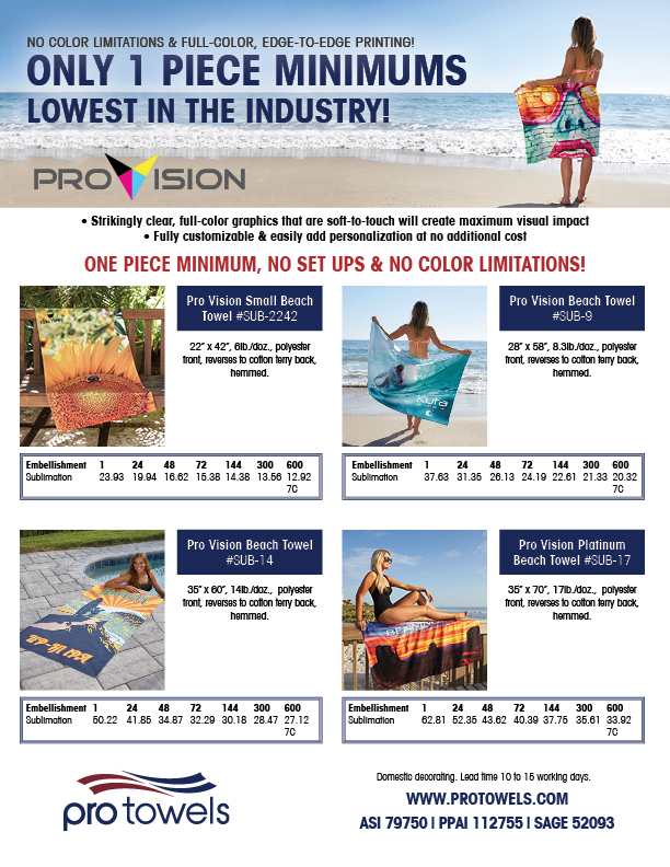 Pro Vision Beach Towels