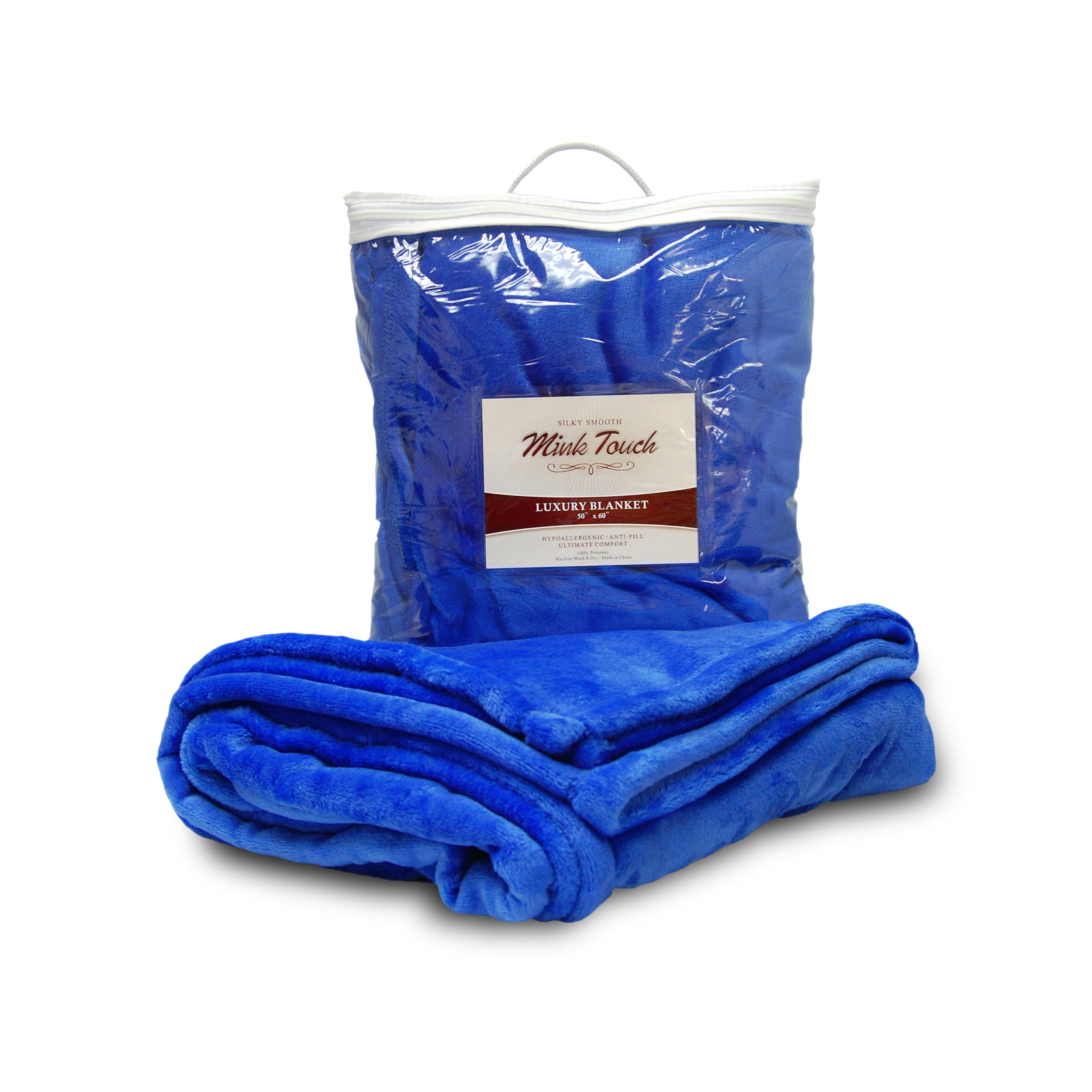 Mink Touch Blanket Royal