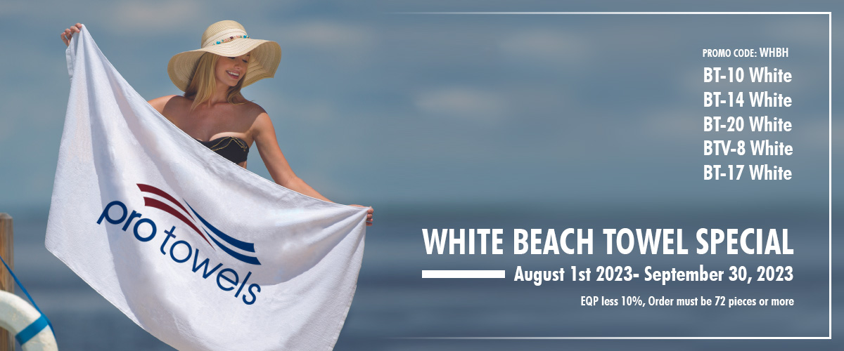 White Beach Towel Special